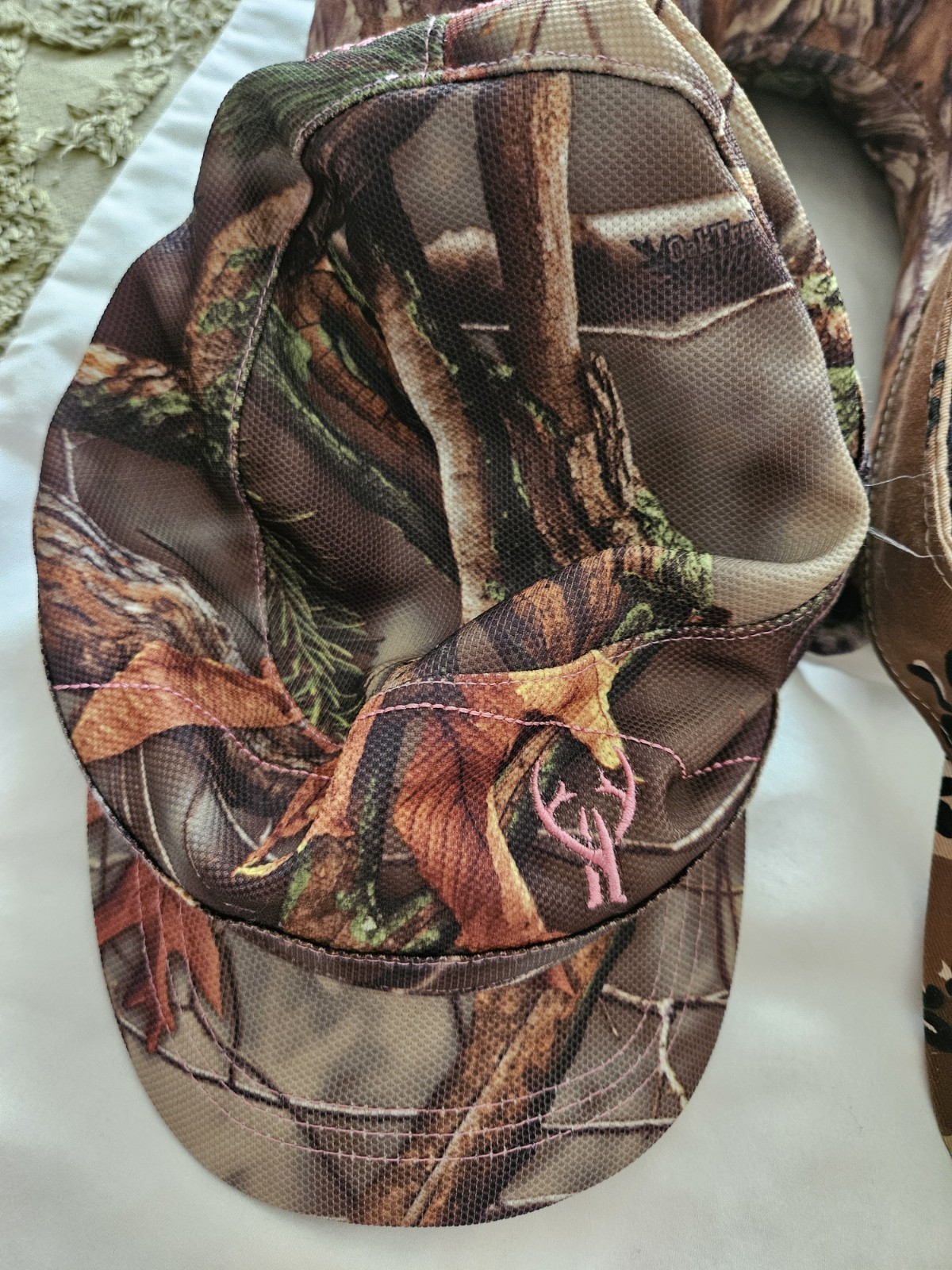 The Sarge Camo Visor, Camo Hat, Camo Neck Pillow