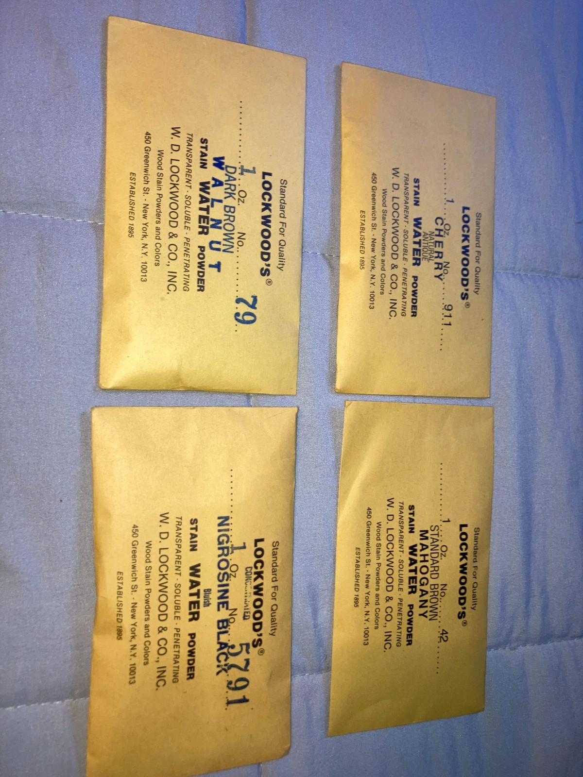 Constantines Constant Blending Stain (4-Pack) 108 110 112 114