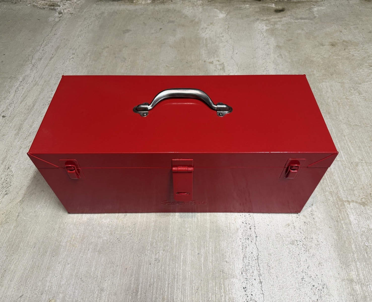 Very Rare 1956 Snap-On Tool Box KR-25A Old Logo Metal Heavy Duty Vintage MINT A+