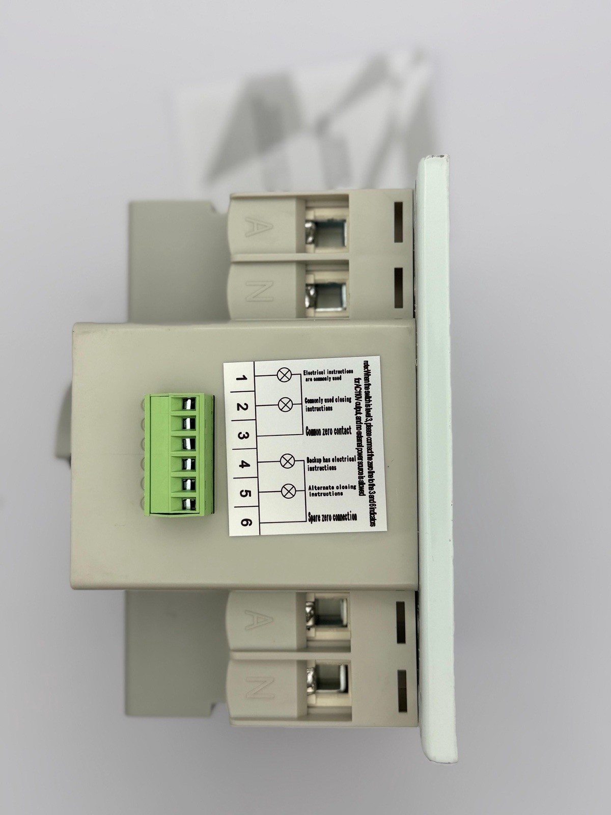 63A 2P 220V Dual Power Automatic Transfer Switch Generator Changeover Switch