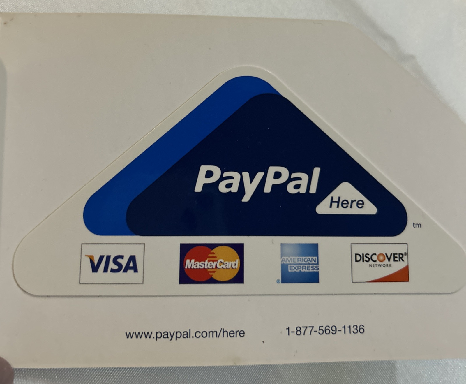 PayPal Here Mobile Card Reader Magnetic Strip Scanner for iPhone & Android