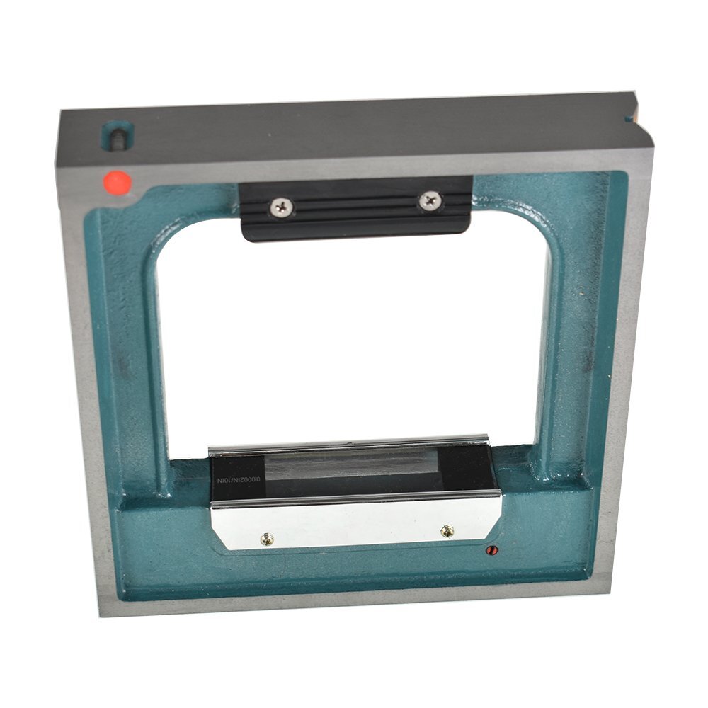 8 X 8" High Precision Frame Spirit Level 0.0002" Graduation.