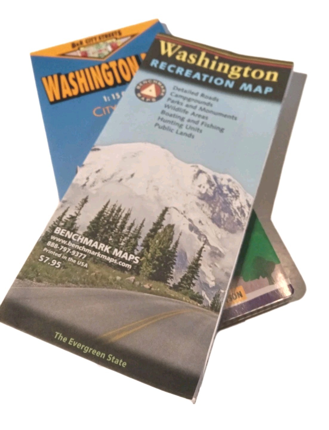 Vintage Washington DC State Maps Recreation Map Benchmark Maps