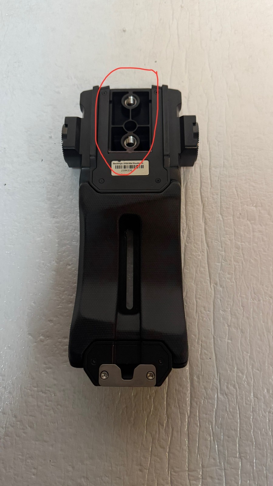 Blackmagic Design Shoulder-Mount for the URSA Mini - Shoulder Mount Only READ