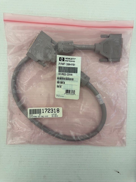 hp DB68 to DB68-M/M SCSI Cable C5684-61001 (C5741A) LVD/se 3ft. EMI/RFI NEW!