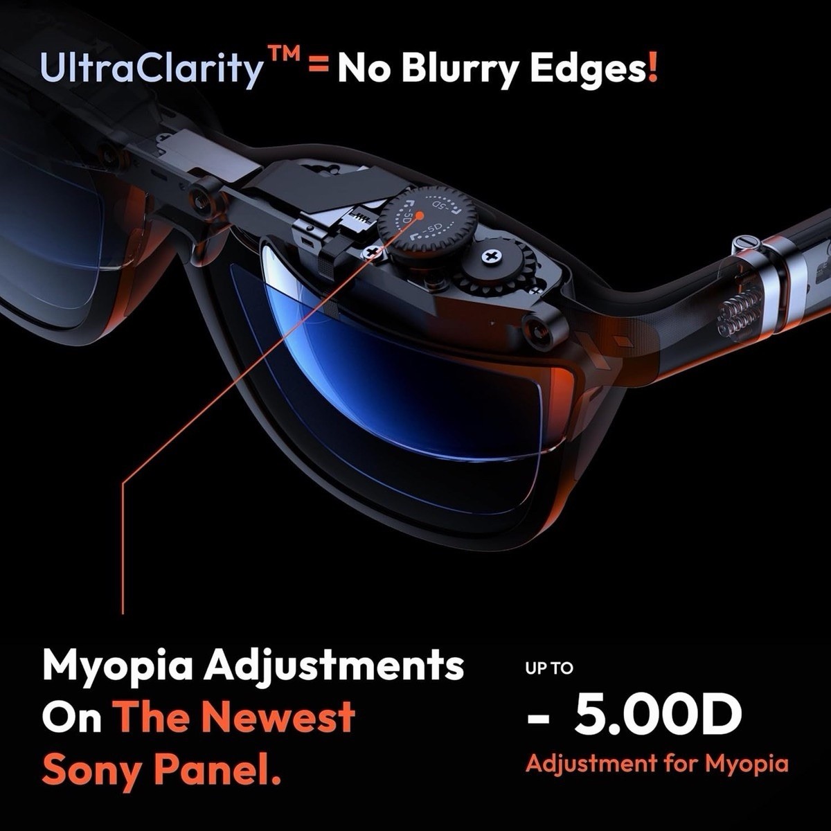 virtue one xr glasses Jet Black