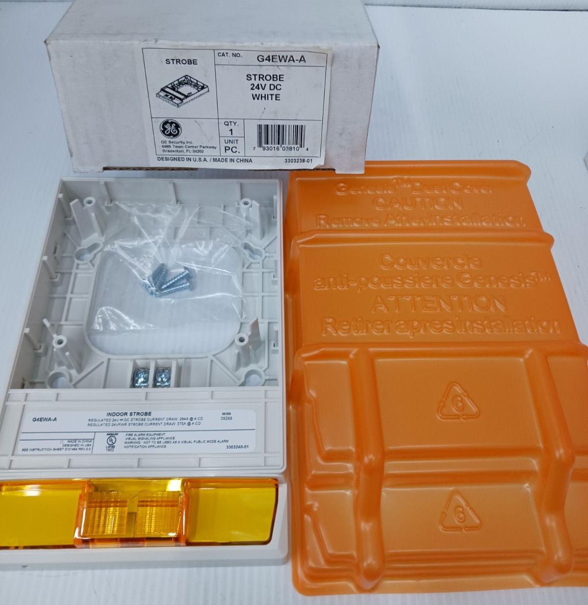 New Ge G4EAWA-A Strobe indoor white 24 v dc