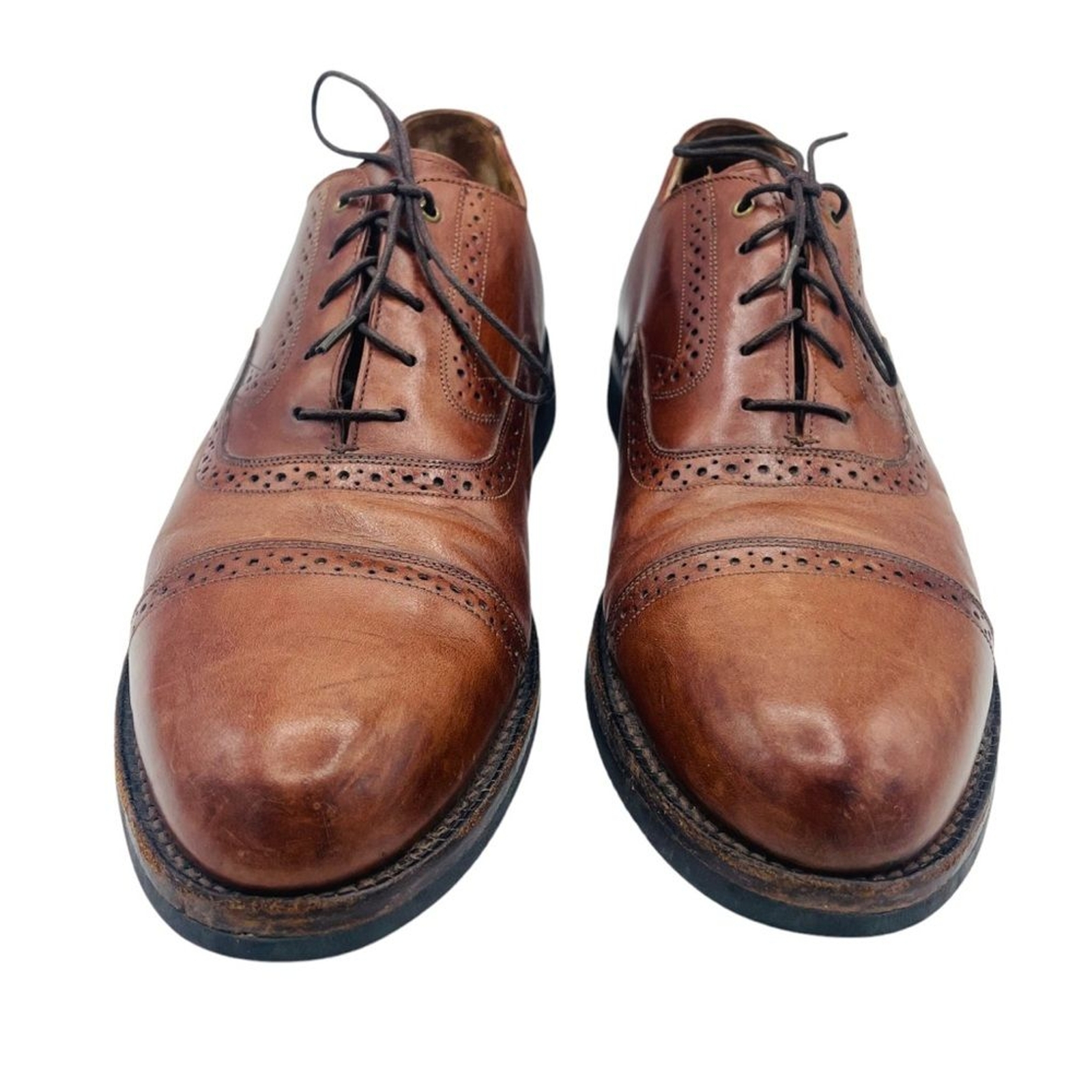 Johnston & Murphy Oxford Shoes Men's 9 1/2 Cap Toe "Optima"