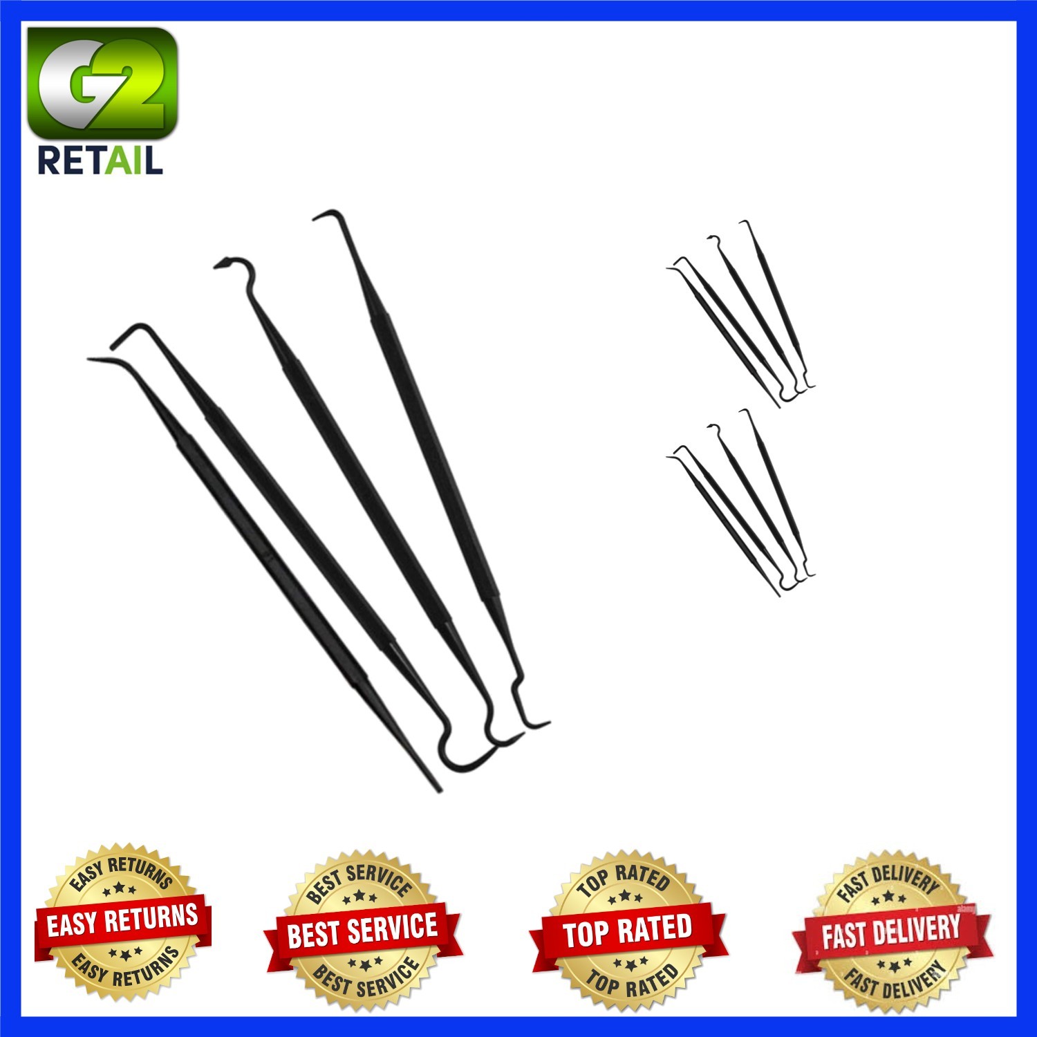 Birchwood Casey 4-Pack Nylon Cleaning Picks for Firearm Maintenance Excellence