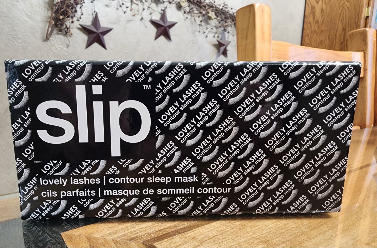 Slip Pure Silk Contour Sleep Mask – Lovely Lashes, One Size, Luxury Eye Mask 🌙