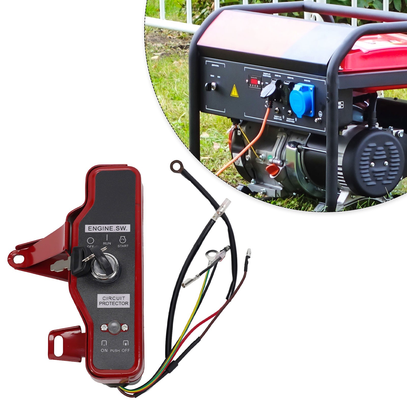 For/390 Engines Generator-Pump Electric for IGNITION &2XKey Panel