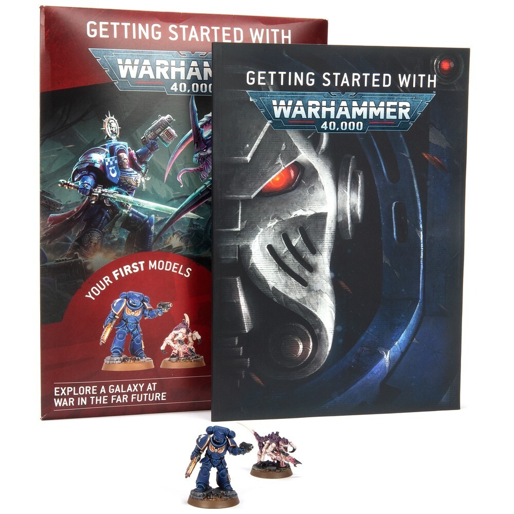 Warhammer Getting Started Warhammer 40K Starter Set Magazine Space Marines