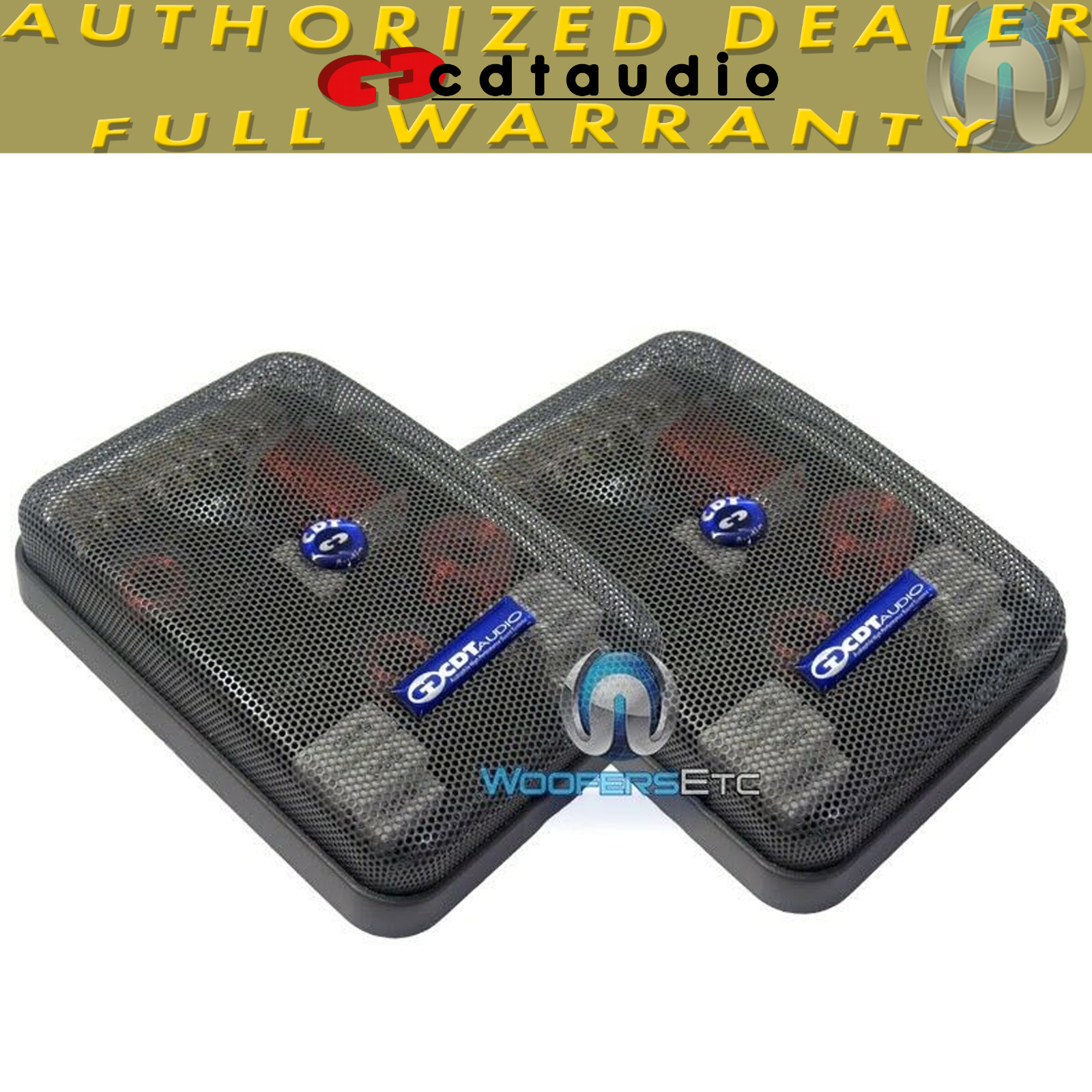 CDT AUDIO MX-1000 FLEXIBLE 3 WAY COMPONENT MIDS SPEAKERS TWEETERS CROSSOVERS NEW