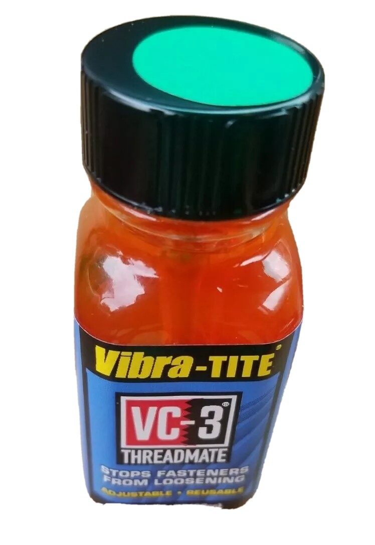 Vibra-Tite VC-3 Threadmate Stops Fasteners Remove / Reuse Threadlocker 1 OZ  USA