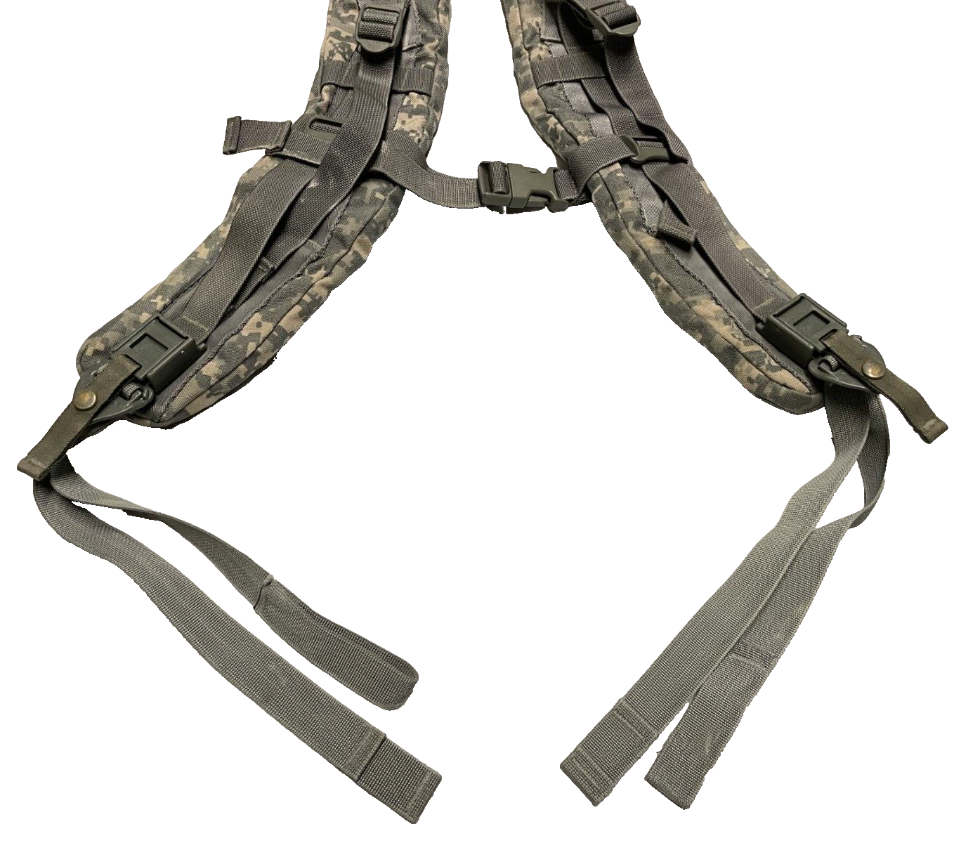 Molle ACU Enhanced Shoulder Straps WITH LOAD LIFTERS & QUICK RELEASE STRAPS VGC