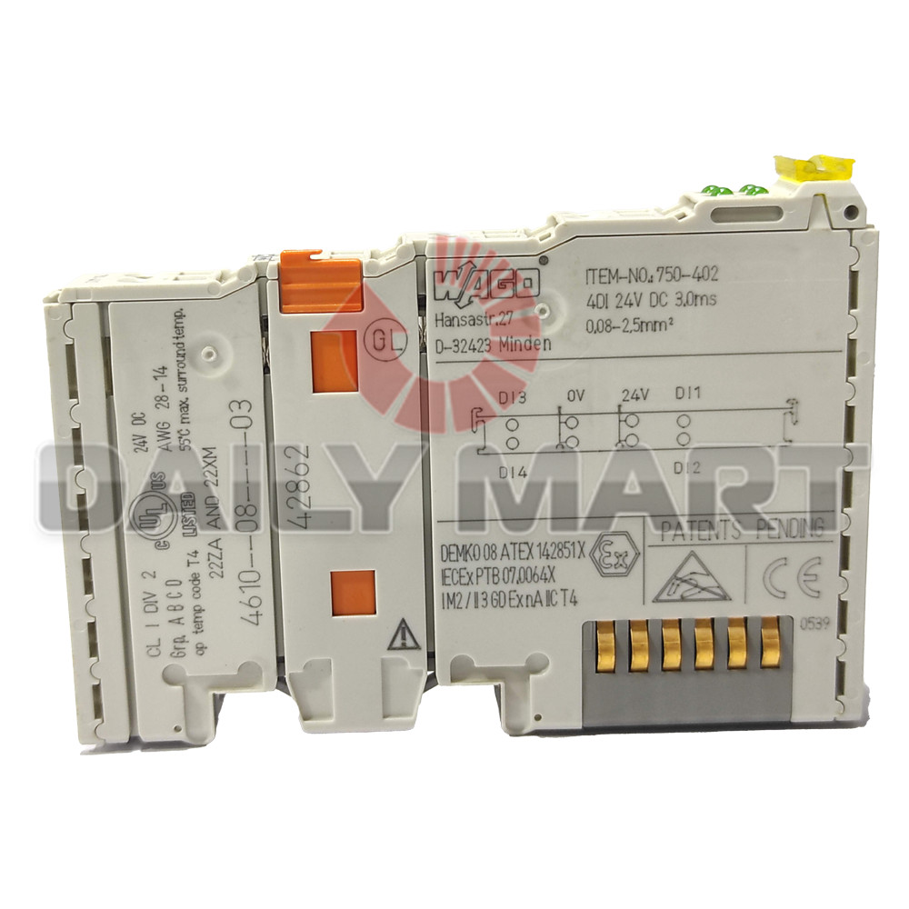 New In Box WAGO 750-402 Input Module 24V