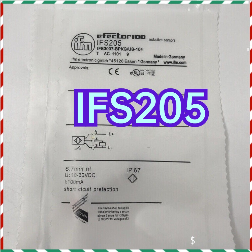 IFS205 1PCS NEW IFM IFS205 Proximity Switch IFS205 IFS205 IFS205 Fast ship ###