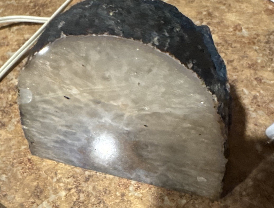 Brazilian Agate Stone Lamp -Accent Light 5”