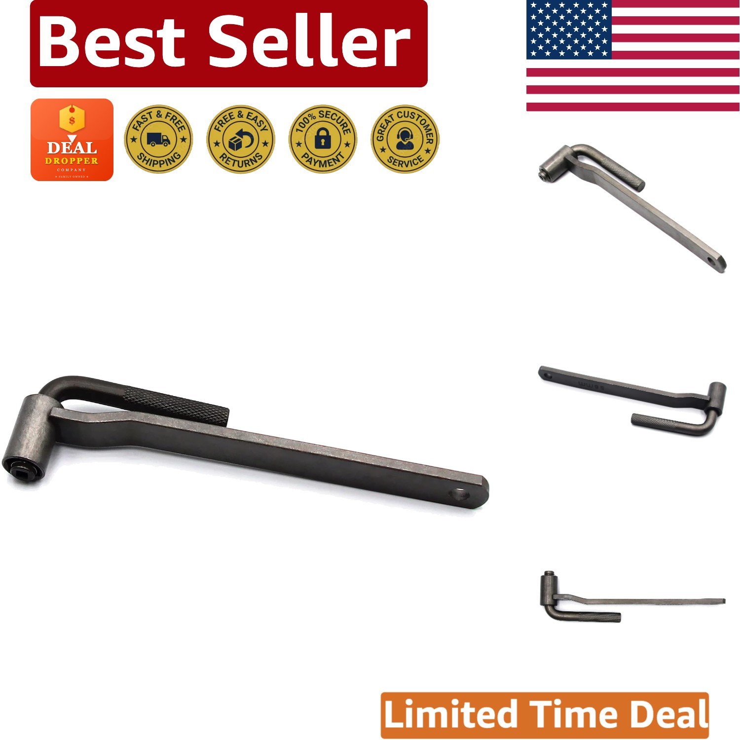 Compact & Lightweight 8mm Hex Wrench for Motorcycle Valve Adjustment Repairs
