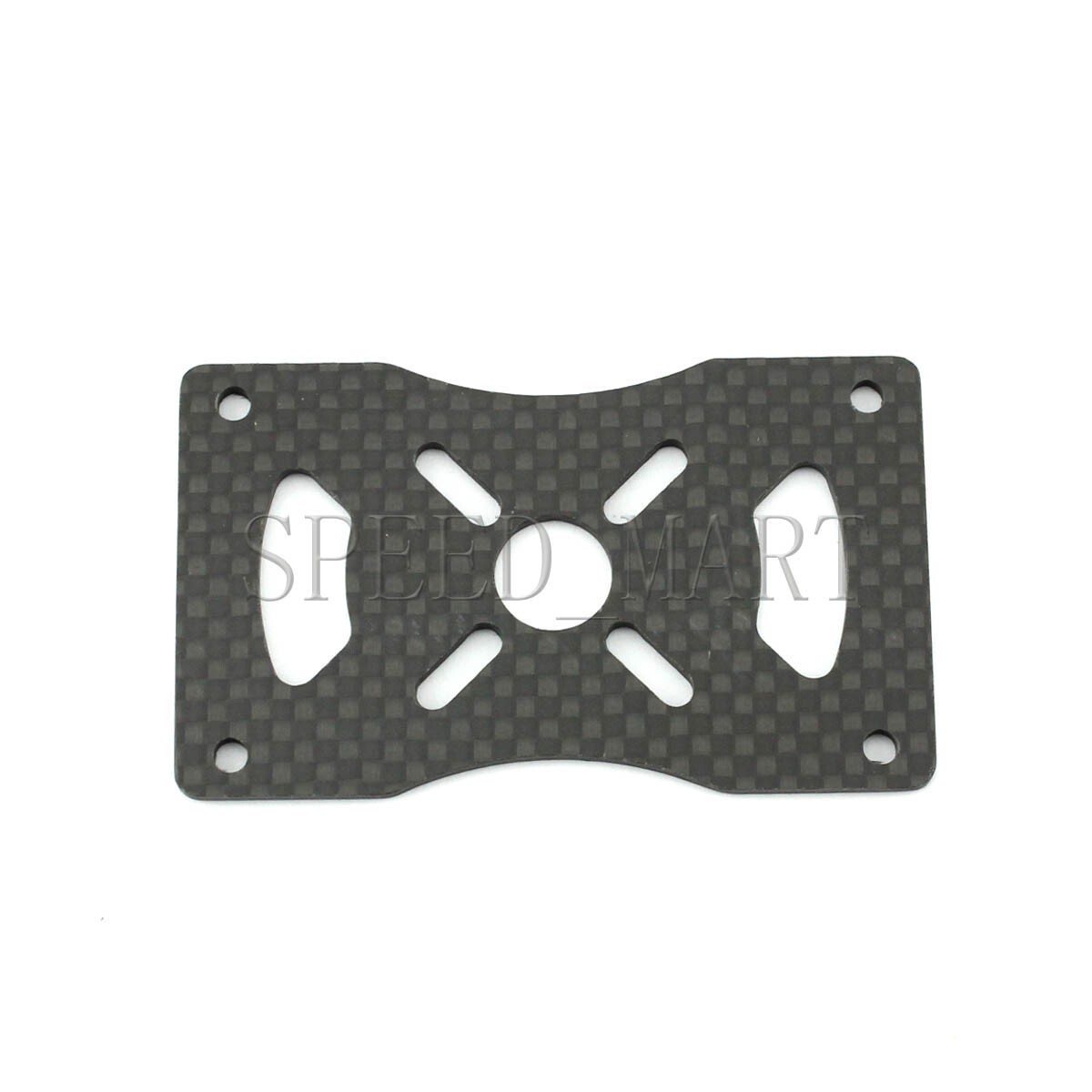 1pcs 3K CF Motor Mount plate 30mm Pipe Arm Tube Quadcopter Hexacopter Multirotor