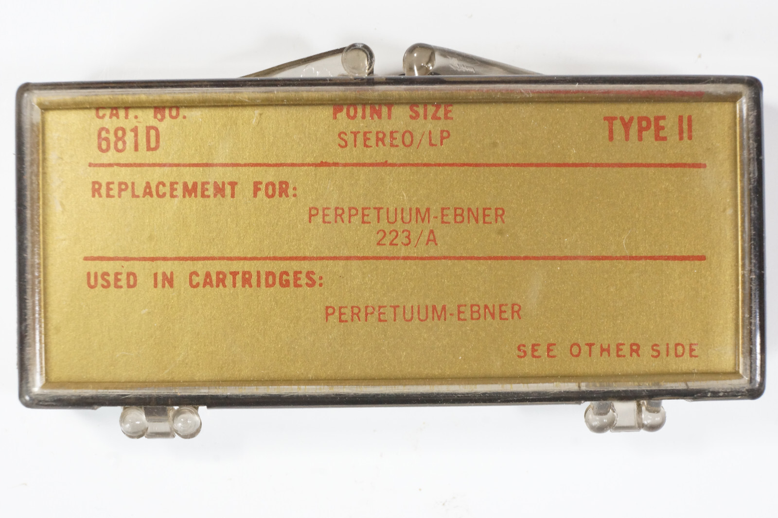 NOS Recoton 681D Diamond Needle Perpetuum Ebner 223/A