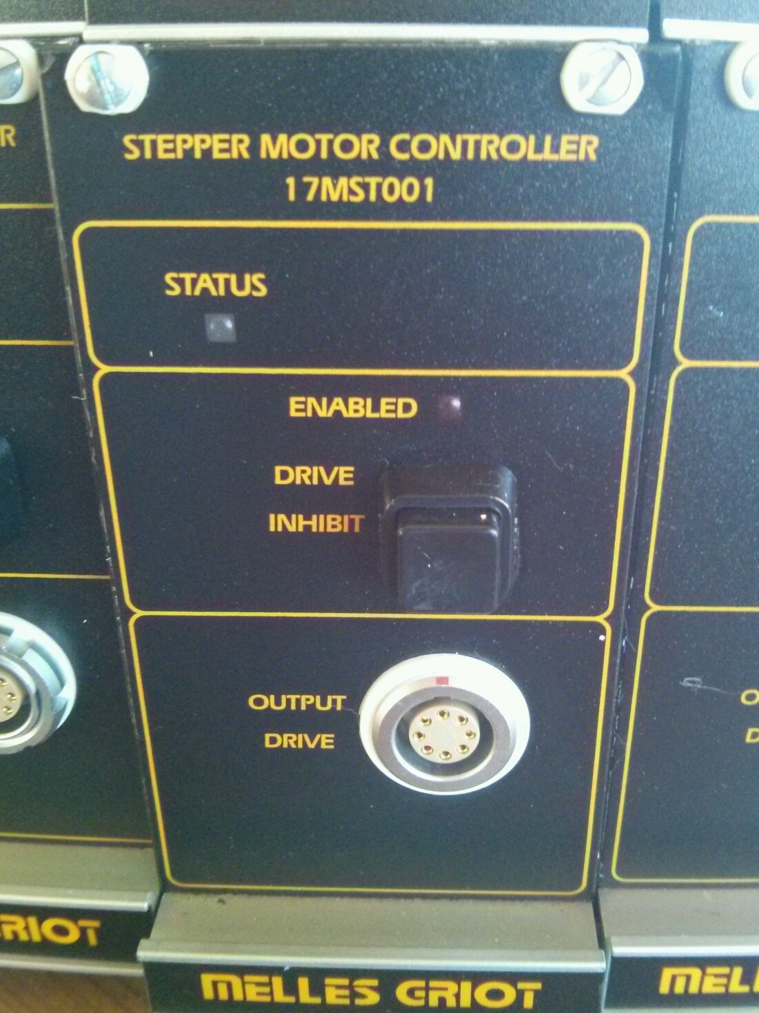 Melles Griot 17MST001Stepper Motor Controlle  Module