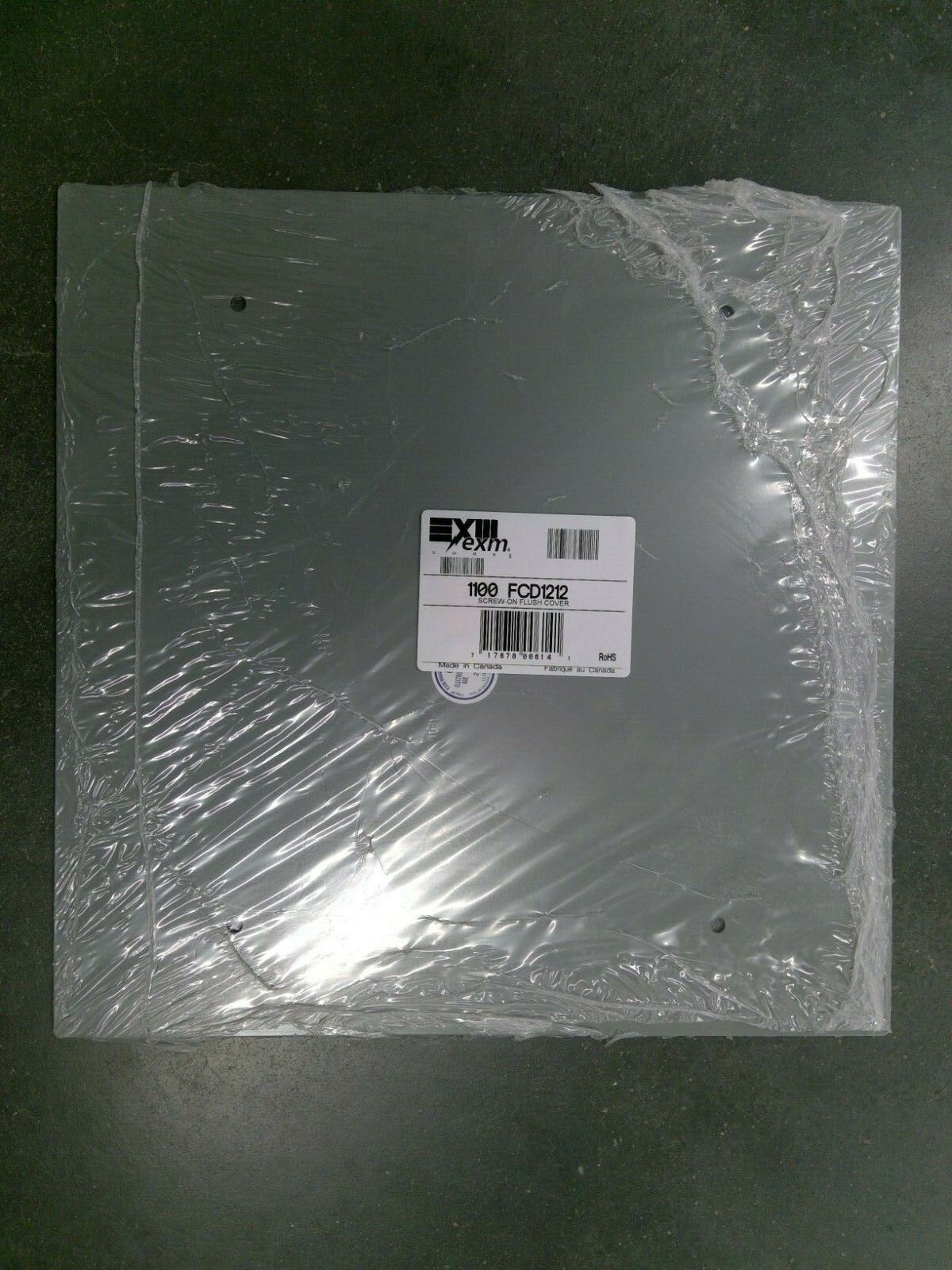 EXM Manufacturing 1100-FCD1212 Screw-On Flush Cover **Free Shipping**