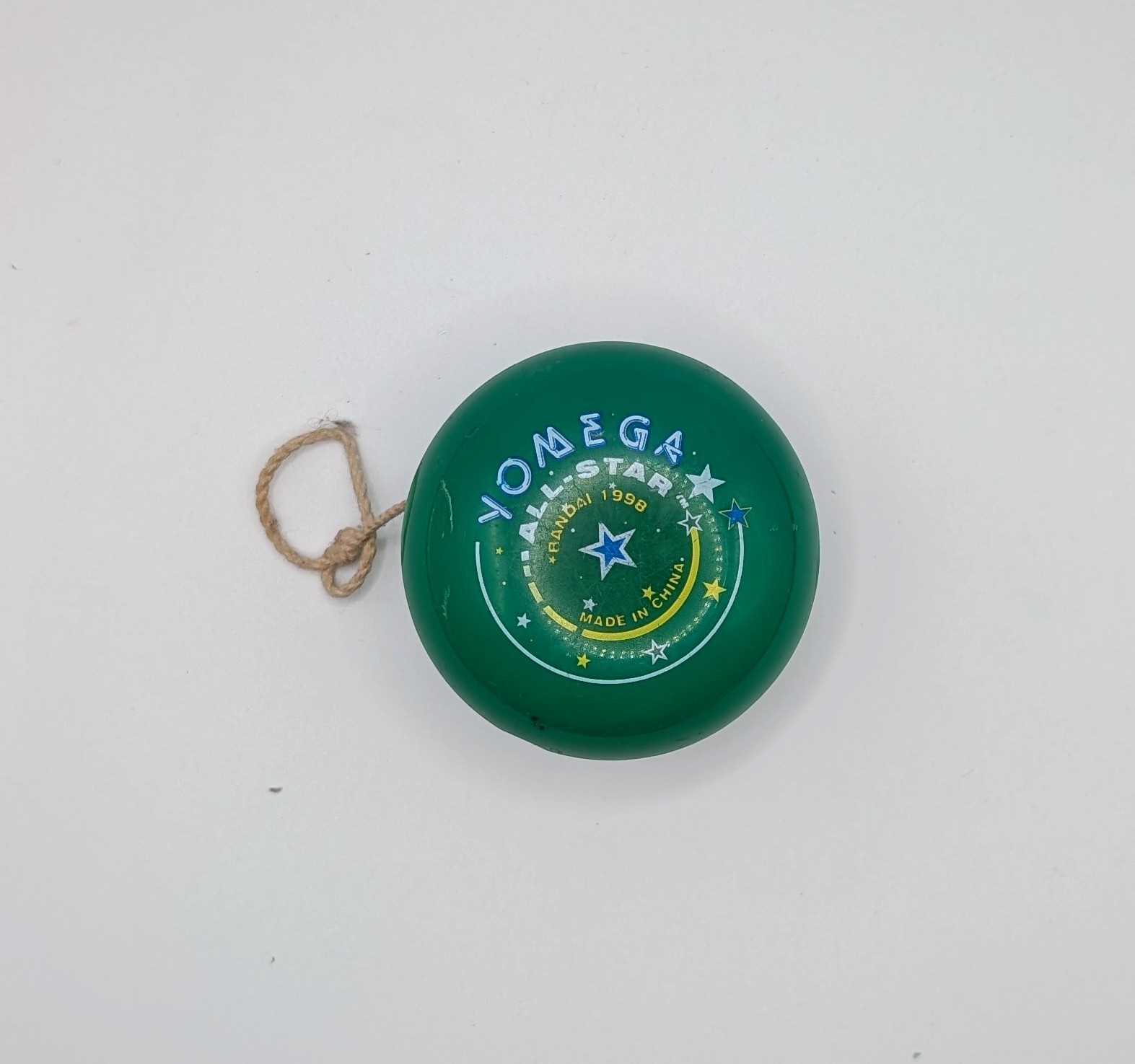 Vintage Yomega YoYo Yo Yo All Star Green