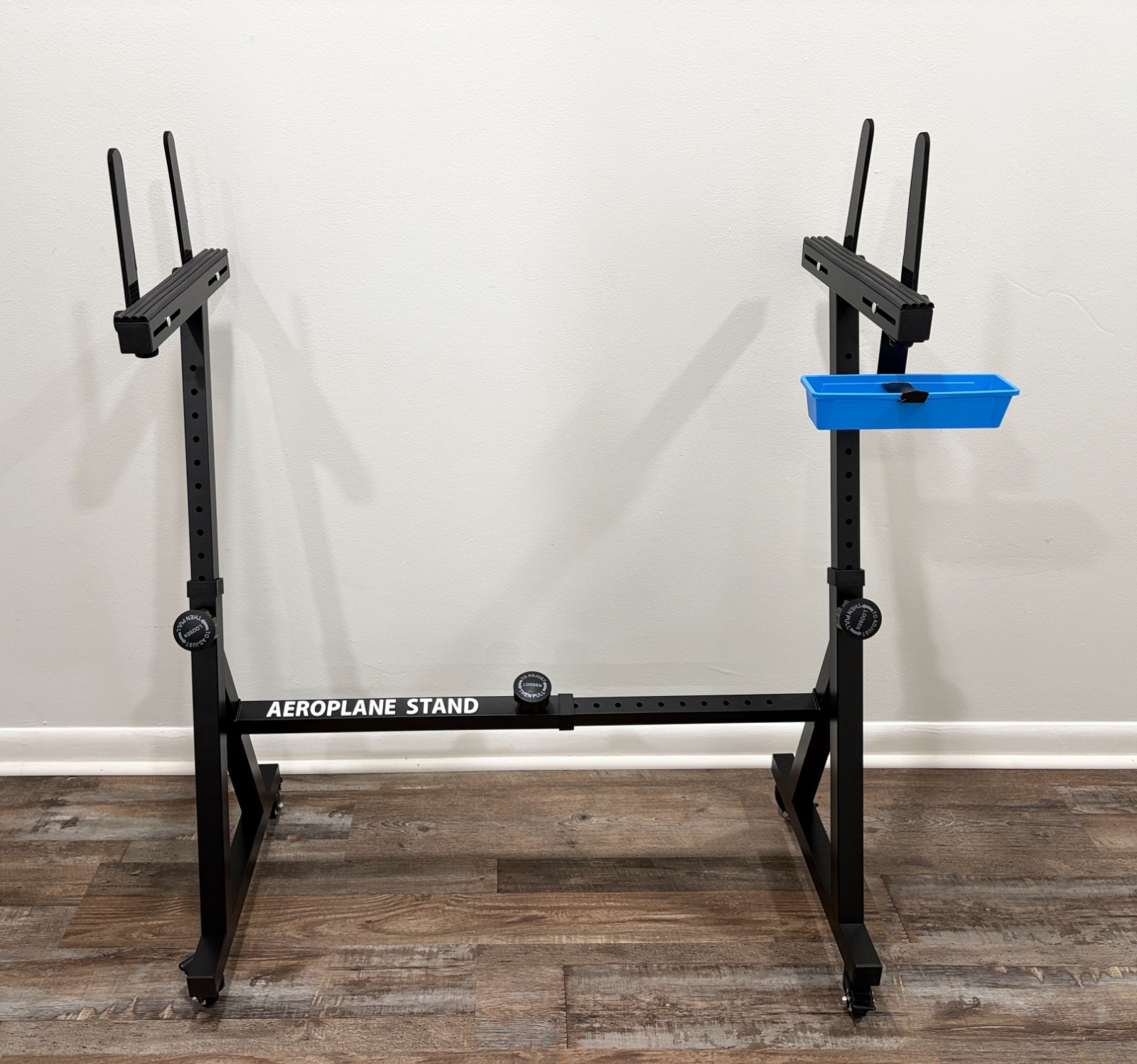 Adjustable Heavy Duty Model RC Airplane Stand -Black