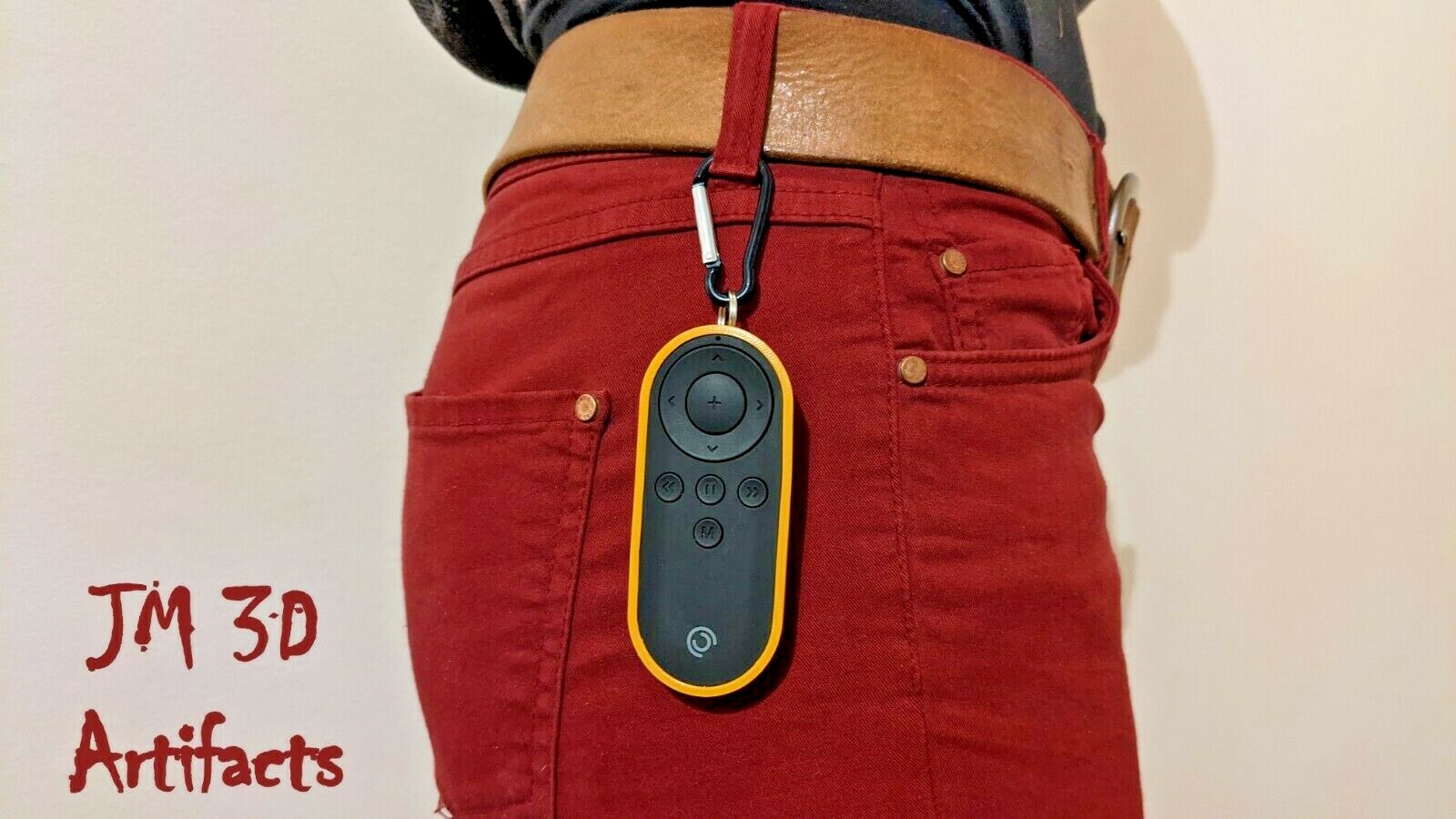 Pivo Remote Control Fob Case Cover, Carabiner Clip, Flexible, Choice of Colours