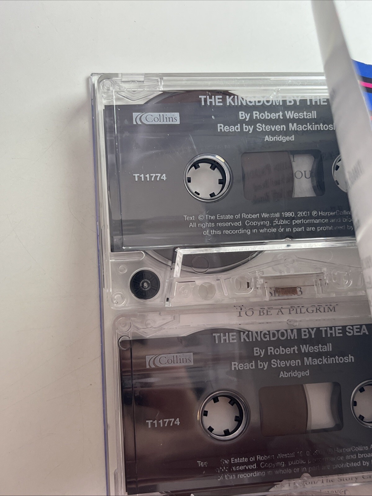 4 x Audiobook Cassette Tape Bundle - Blackadder /Just So Stories /Robert Westall
