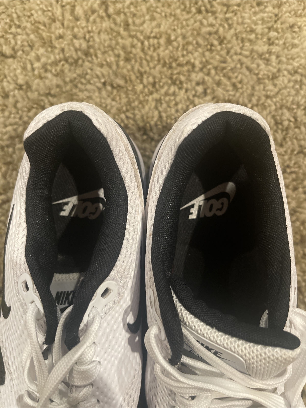 Size 5 Womens - Nike Air Max 1 Golf White Black C17736-100