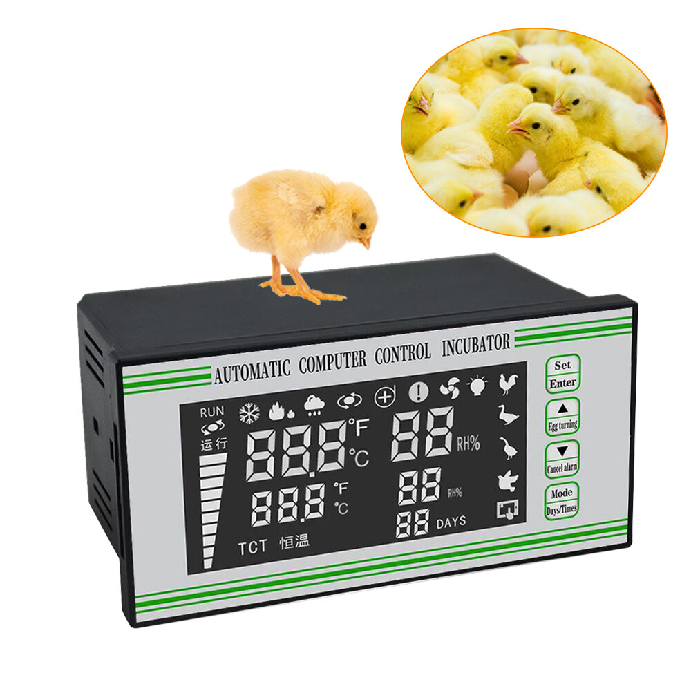 Automatic Egg Incubator Controller XM-18S Thermostat Temperature Humidity Sensor