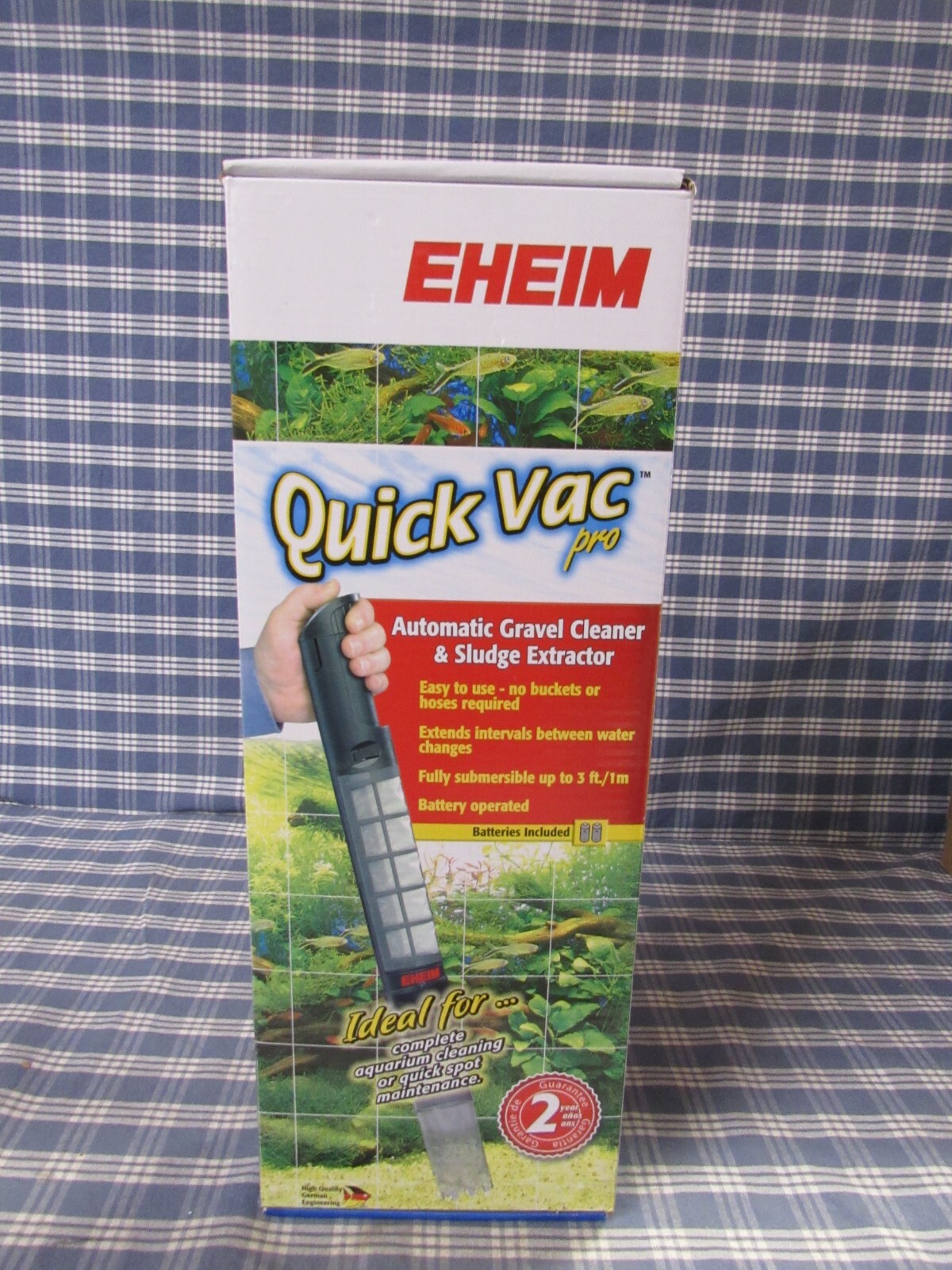 EHEIM Quick Vac Pro Automatic Gravel Cleaner & Sludge Extractor Sealed FREE SHIP