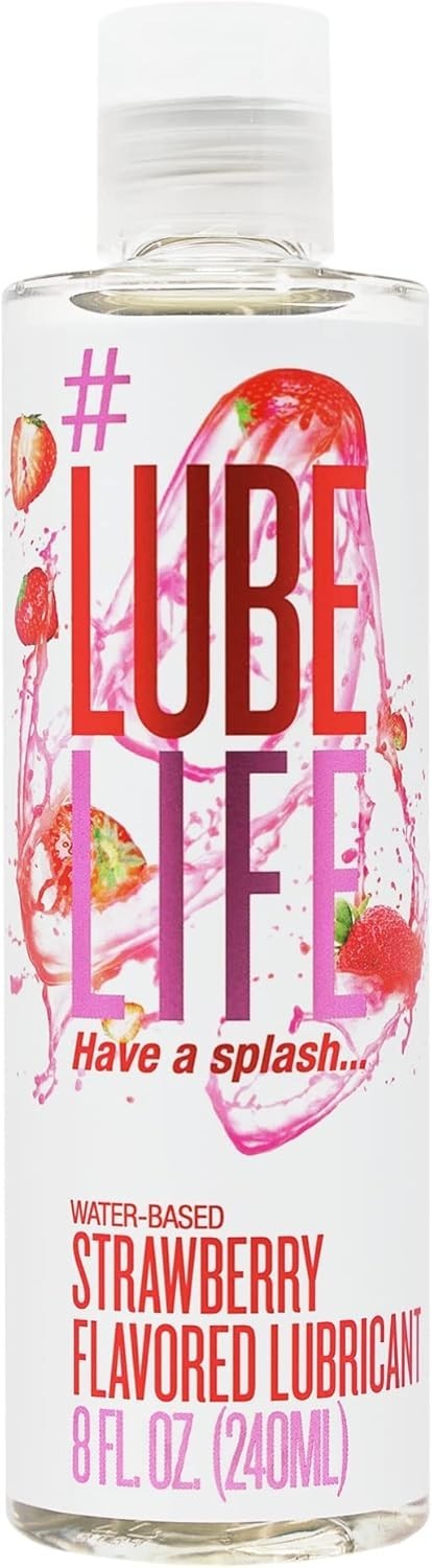 LubeLife Water-Based Flavored Lube – Personal Lubricant for Men, Women & Couples
