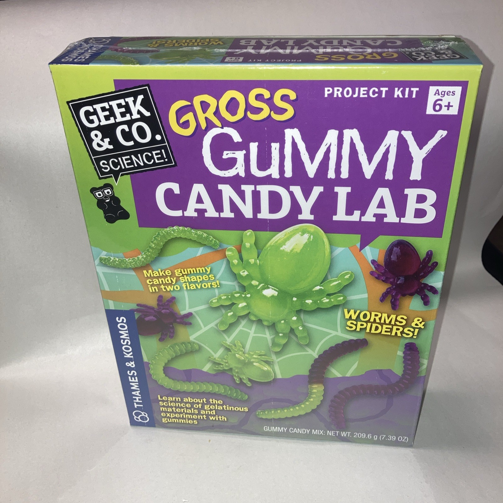 Gross Gummy Candy Lab Stem Experiment Kit by Thames & Kosmos NEW & SEALED