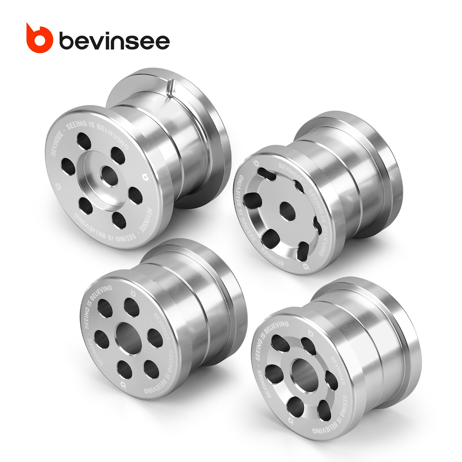 Rear Subframe Aluminum Bushings For BMW E46 325i 325Ci 325xi 330i 330Ci 330xi