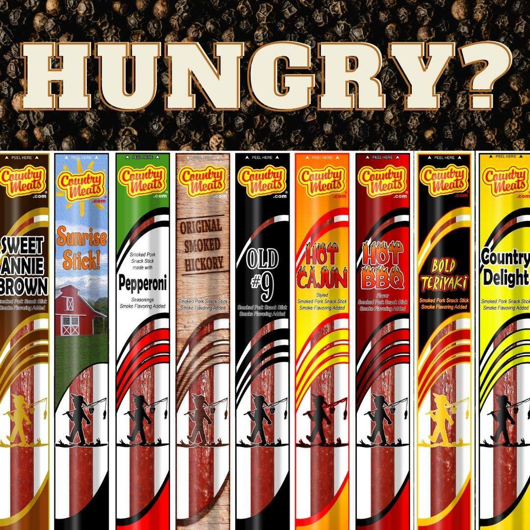 Country Meats meat stick 154 stick bulk - Scout Fundraiser