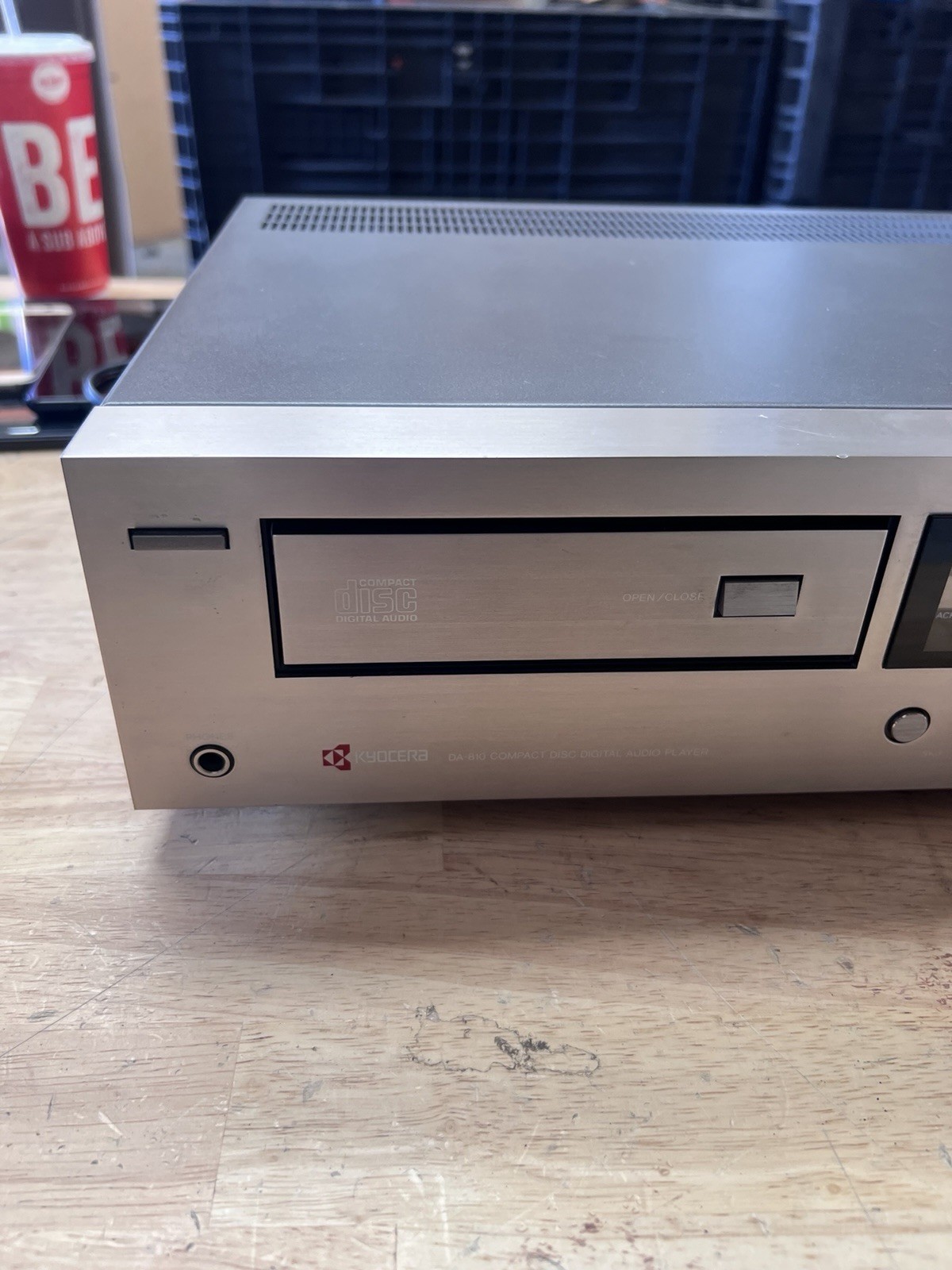 Kyocera DA-810 CD Player UNTESTED