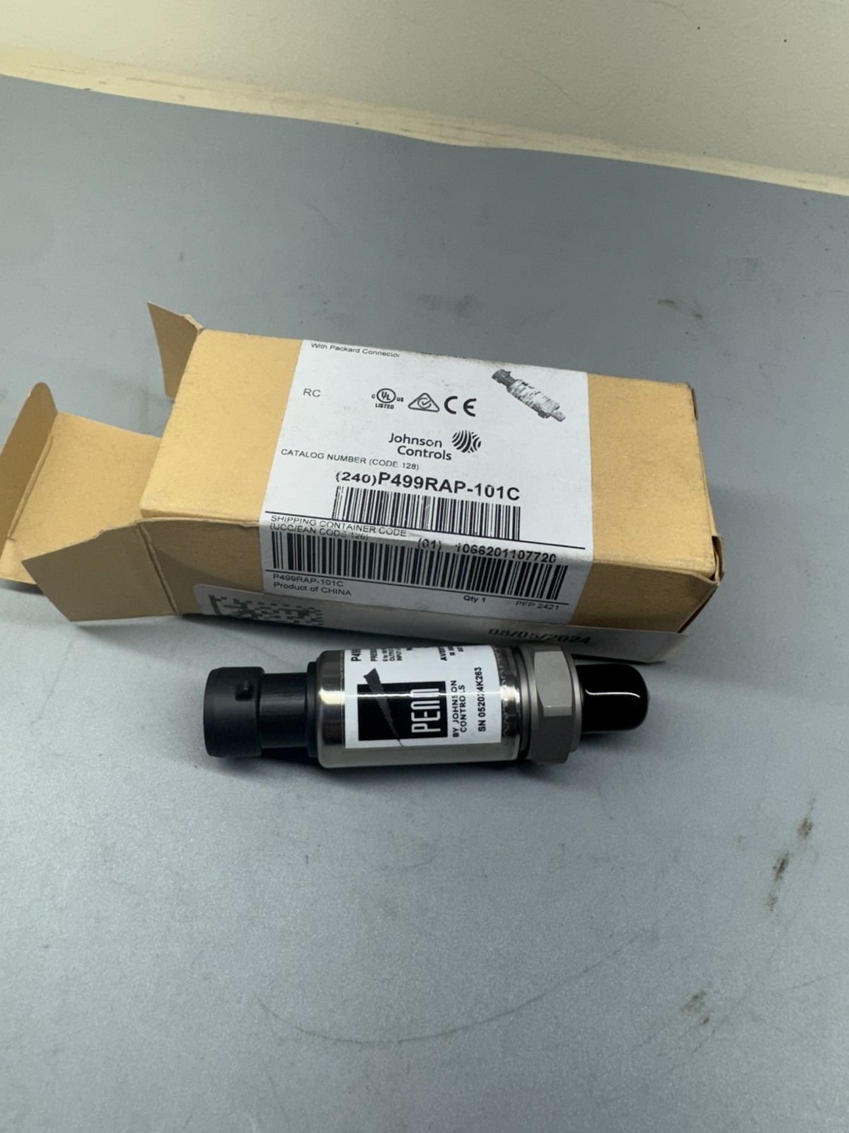 Johnson Controls PENN P499RAP-101C Pressure Transducer