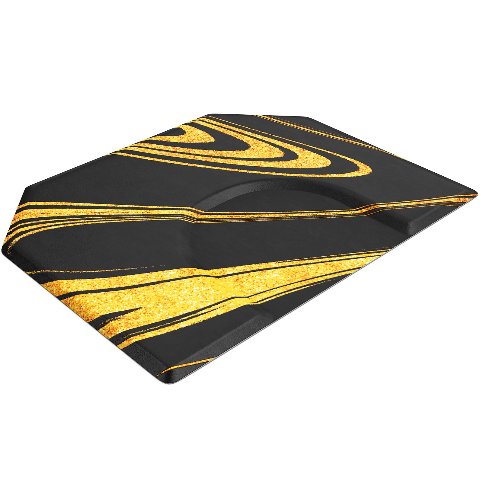 Professional Salon Mat Anti Fatigue 4'x5' for Hair Stylist Barber, Heavy Duty