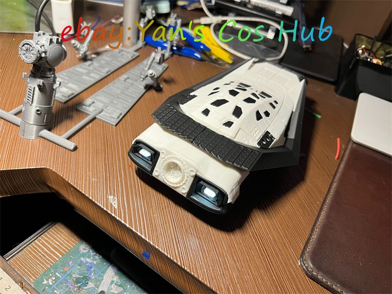 1:64 Interstellar Model Ranger Spaceship 3D Printed Static Model Light-up