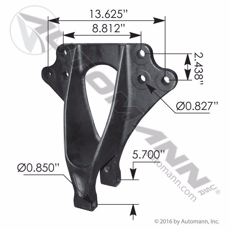 International Suspension Bracket 3544131C2 (641-11483)