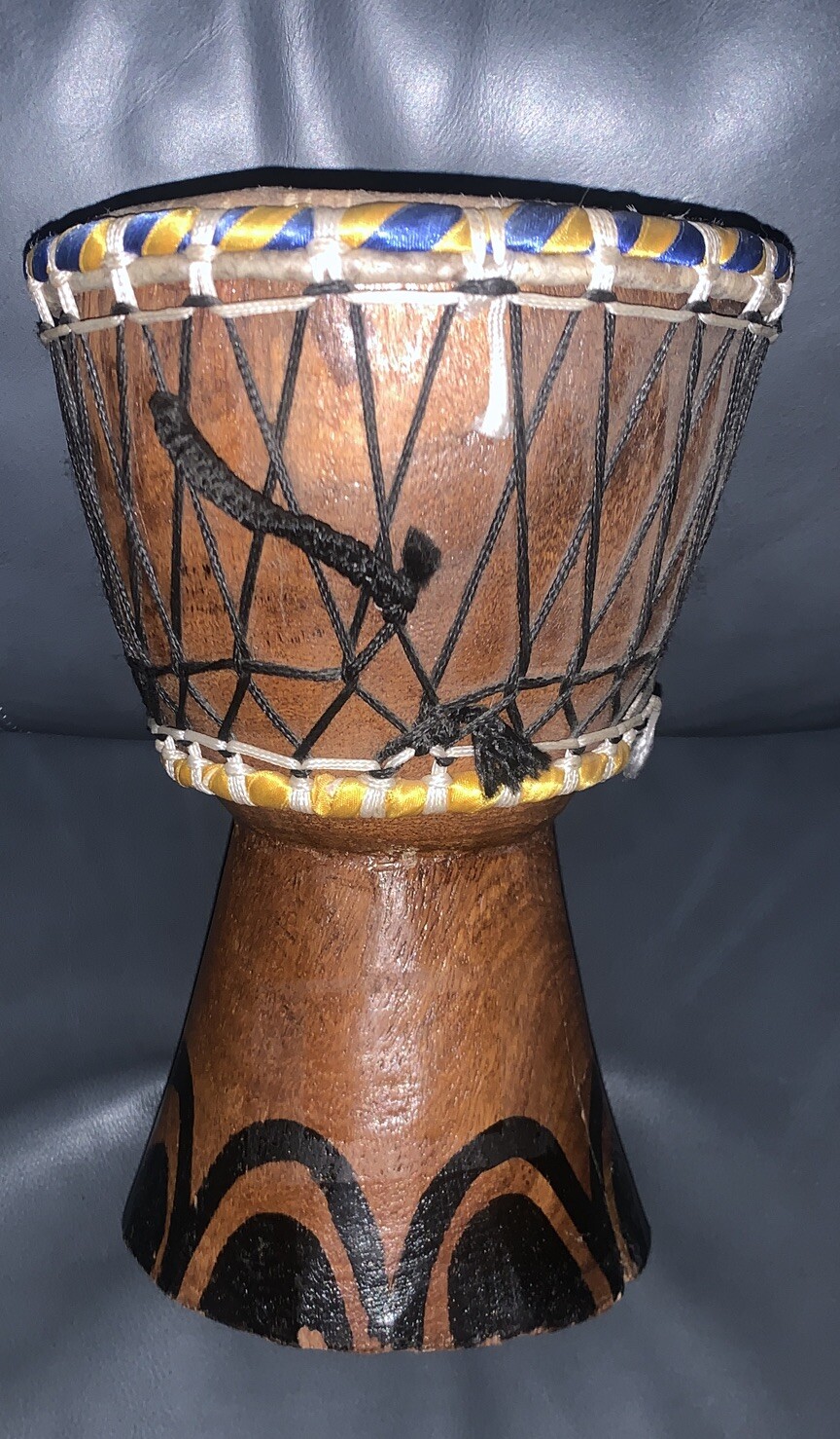 D'Jembe Drum    African Drum  10 inch tall   BONGO DRUM