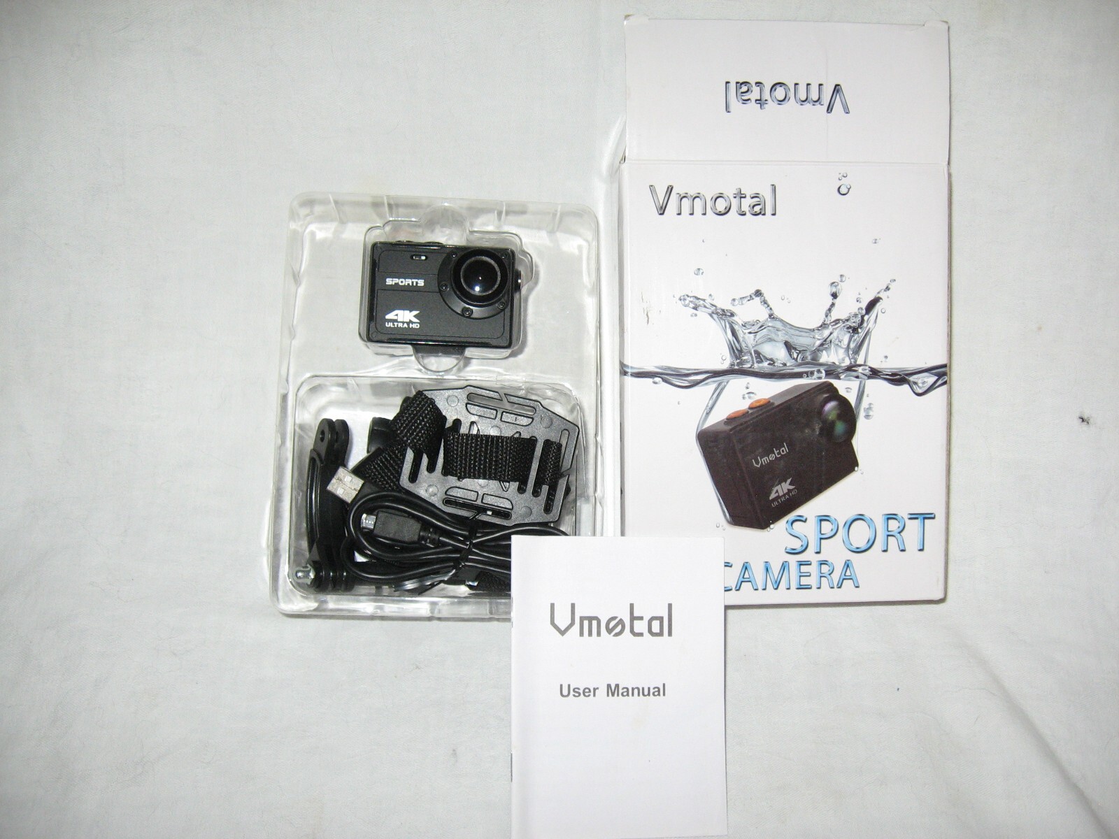 Vmotal Sport Camera 4K Ultra HD 16M Pixel 5M Water Resistance