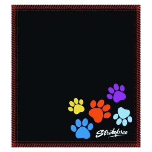 KR Strikeforce Bowling Square Leather Shammy Paw Prints Free Shipping