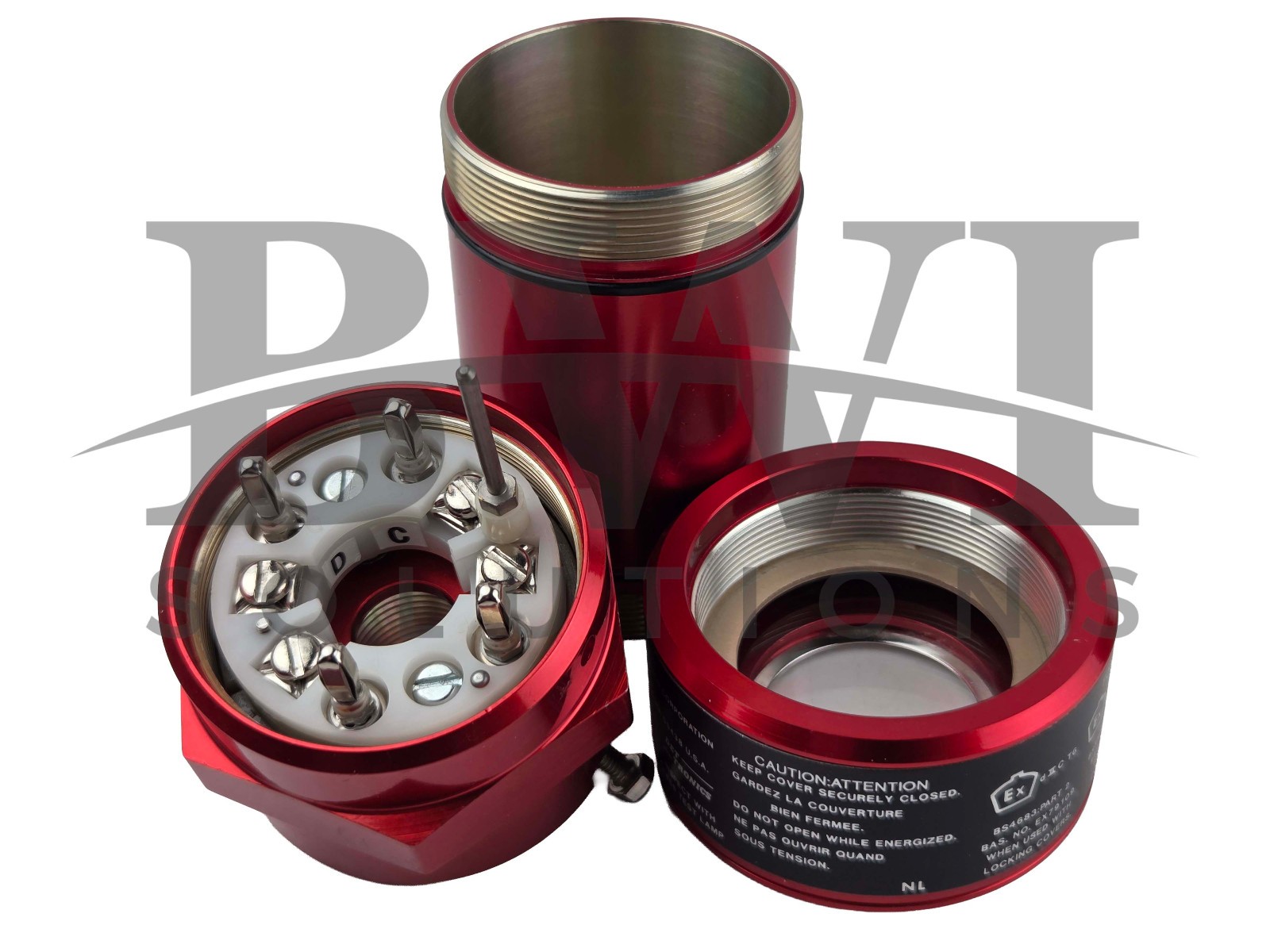 NEW Det-Tronics C7050 UV Fire Detector Enclosure 1/2 - 14 NPT Explosion Proof