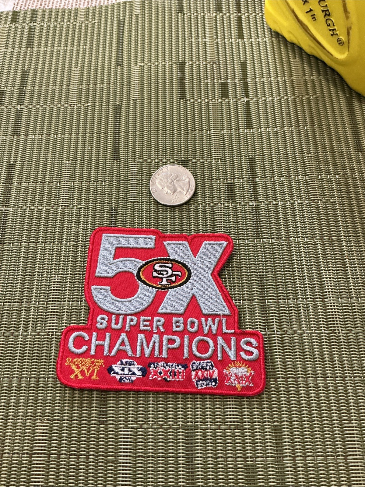 San Francisco 49ers 🌟🌟 Iron On Patch