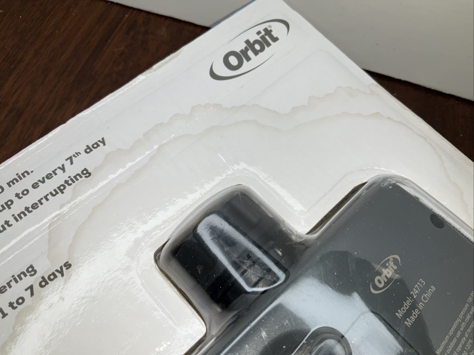 ORBIT 2-OUTLET HOSE FAUCET TIMER MODEL 24713 New