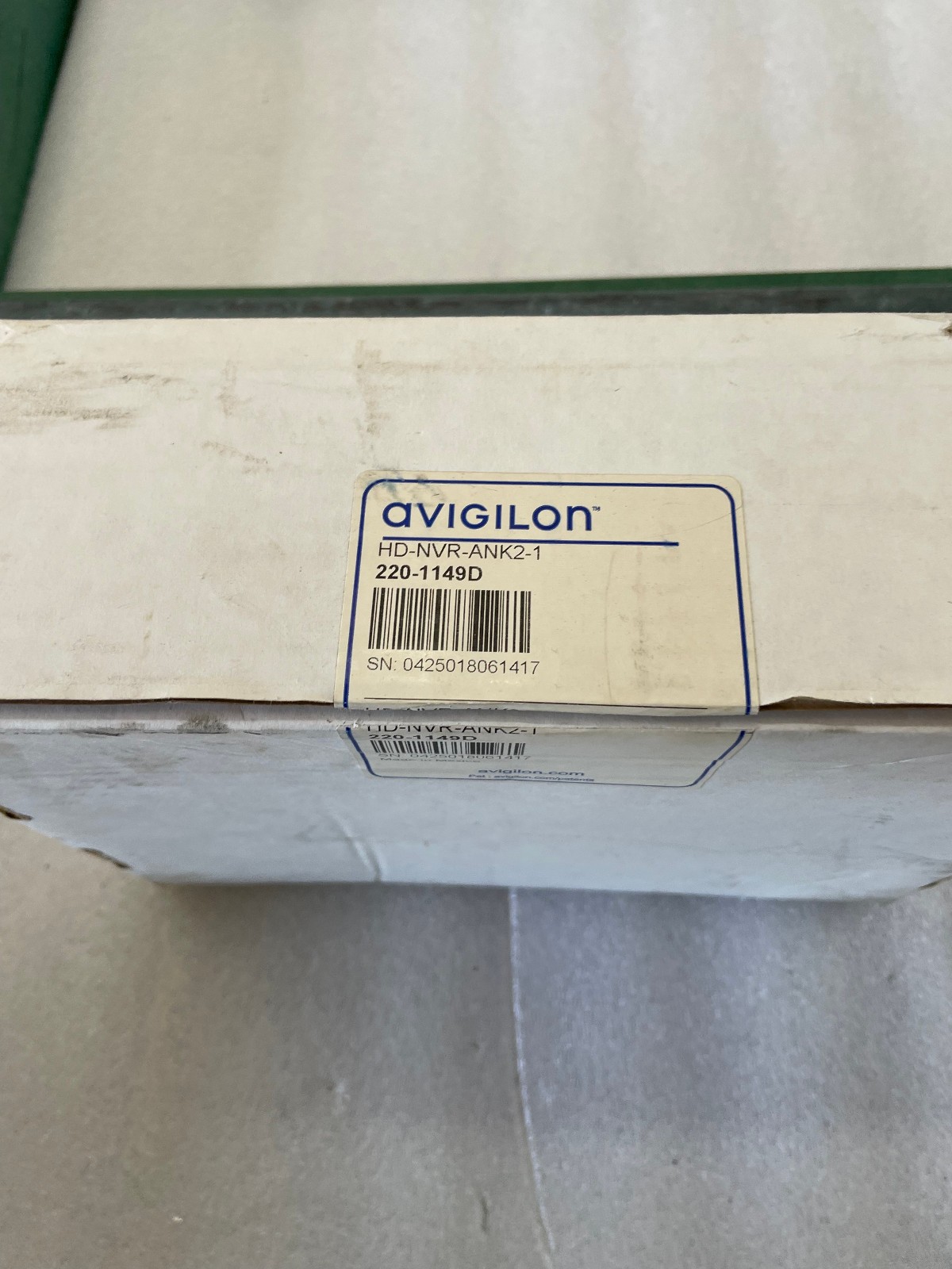 Avigilon HD-NVR-ANK2-1 HD NVR Analytics Kit(New) Open Box